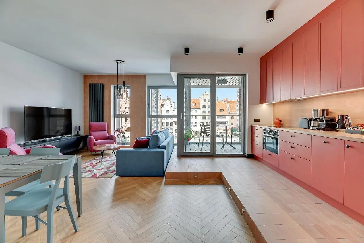 Granaria Premium Riverside & Parking By Downtown Apartments Gdańsk Polska