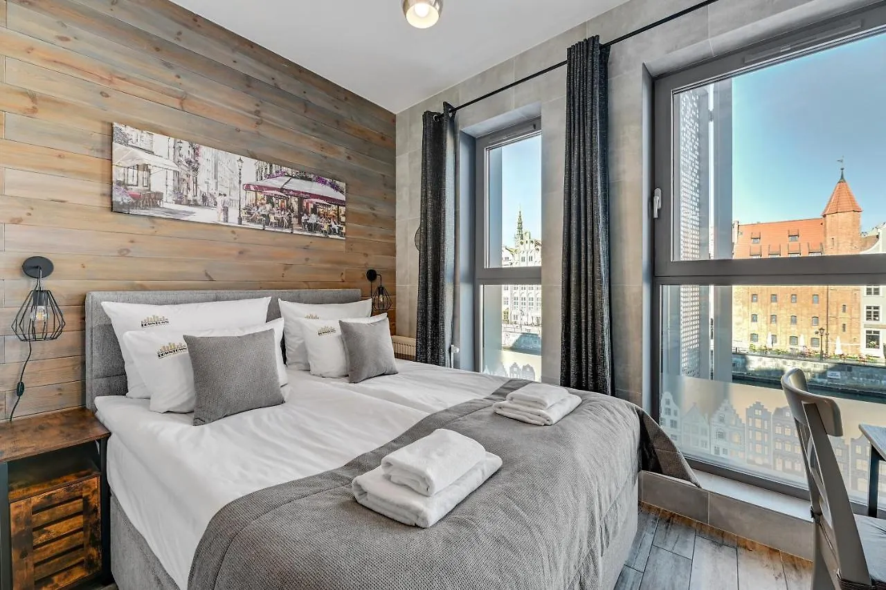 Granaria Premium Riverside & Parking By Downtown Apartments Gdańsk Polska