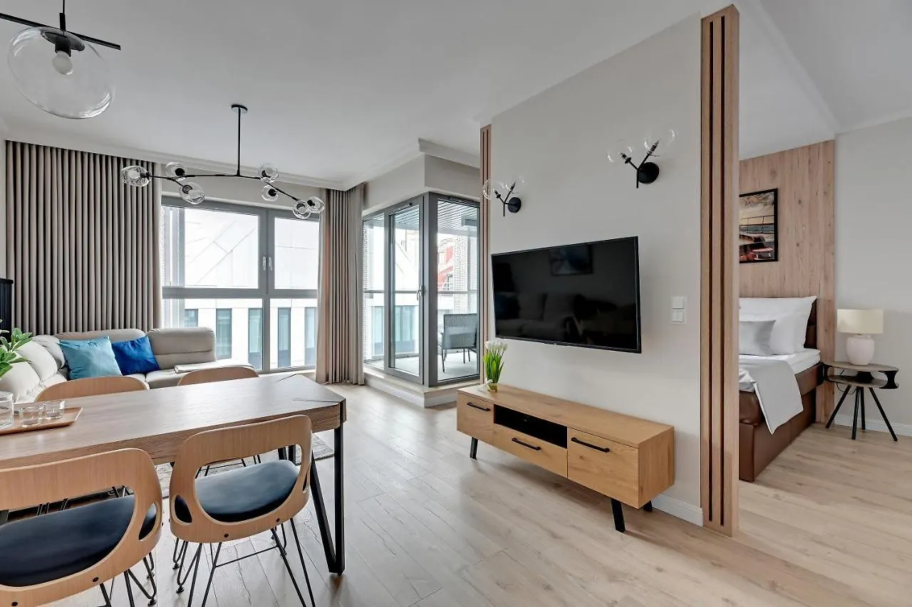 Granaria Premium Riverside & Parking By Downtown Apartments Danzig