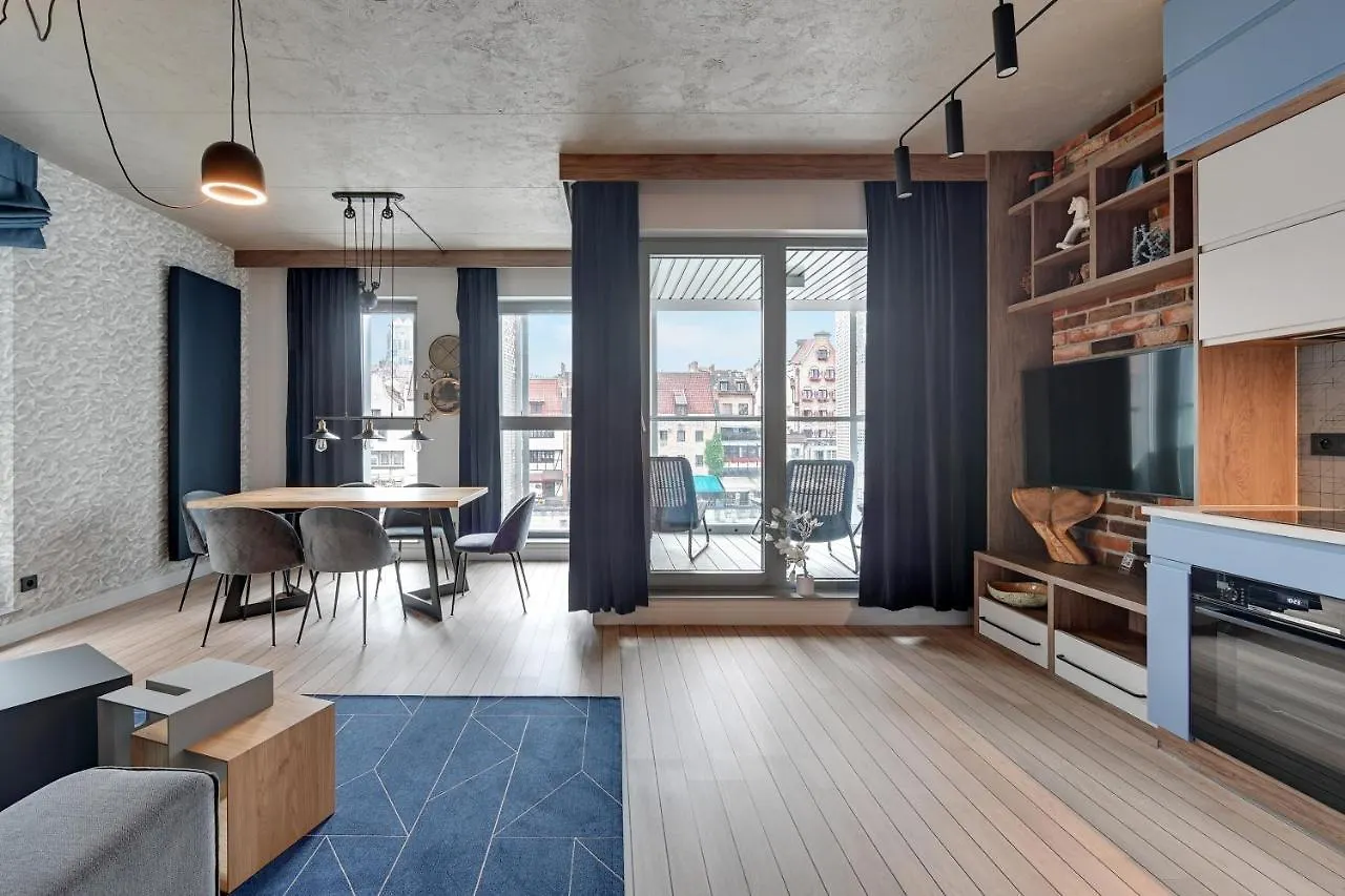 Granaria Premium Riverside & Parking By Downtown Apartments Gdansk 0*,