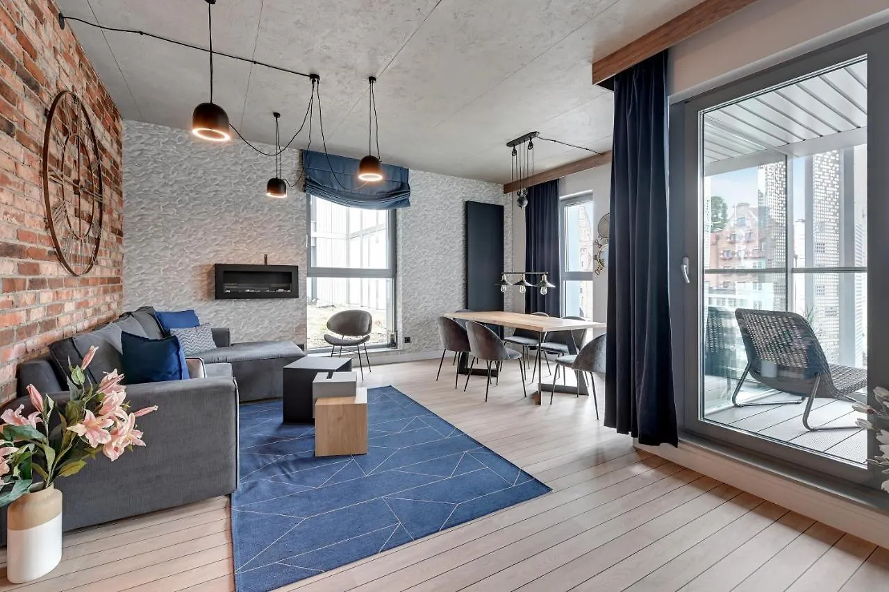 Granaria Premium Riverside & Parking By Downtown Apartments Gdansk