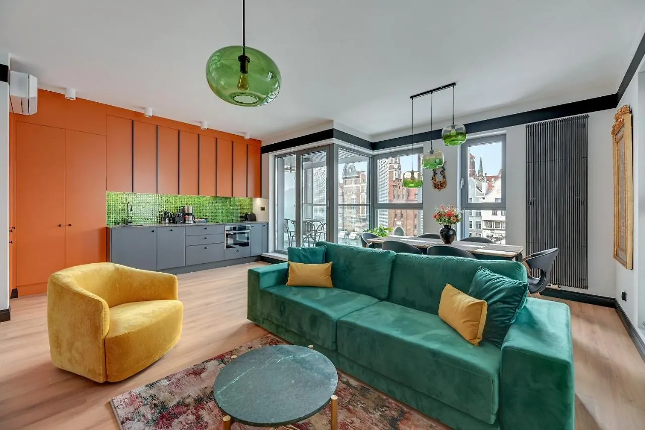 Granaria Premium Riverside & Parking By Downtown Apartments Gdansk