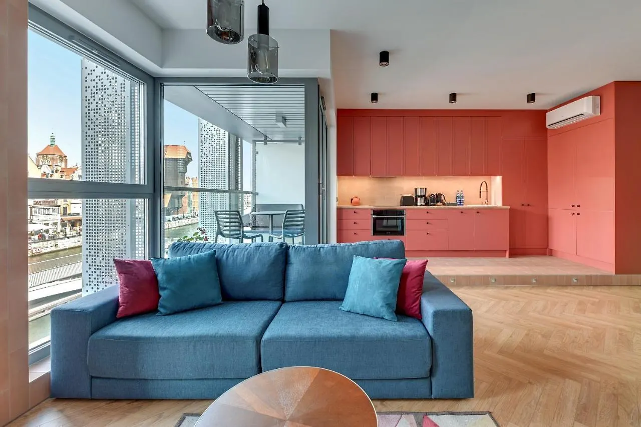 Granaria Premium Riverside & Parking By Downtown Apartments Gdansk 0*,  Poland