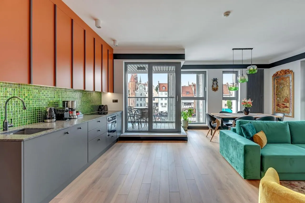 Granaria Premium Riverside & Parking By Downtown Apartments Gdansk