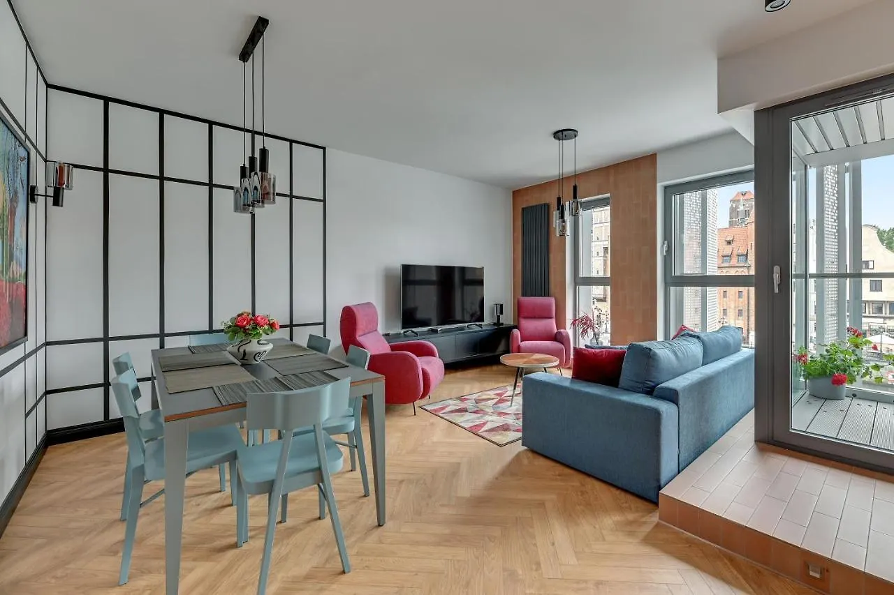 Granaria Premium Riverside & Parking By Downtown Apartments Gdansk