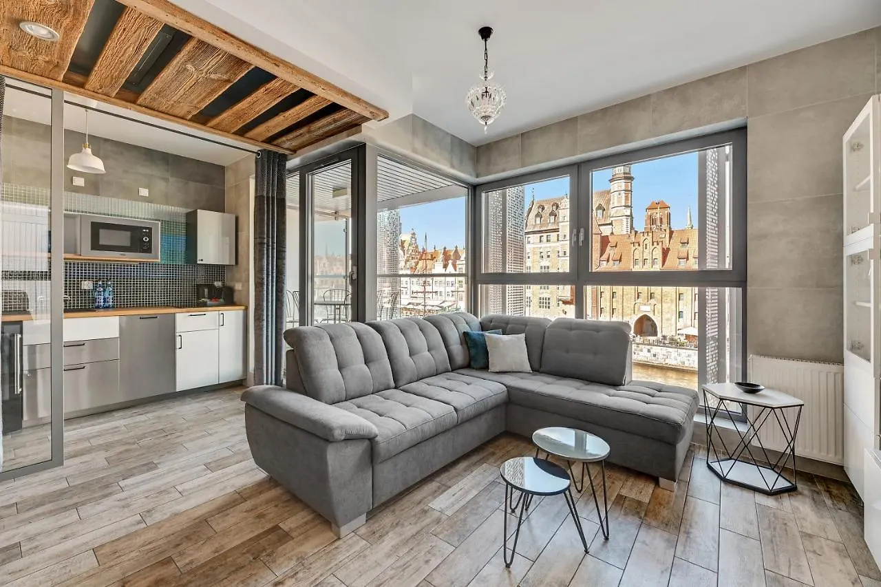Granaria Premium Riverside & Parking By Downtown Apartments Gdansk